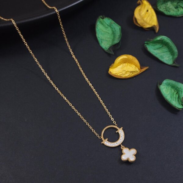 The Lucky Crescent Pendant – Anti-Tarnish Finish