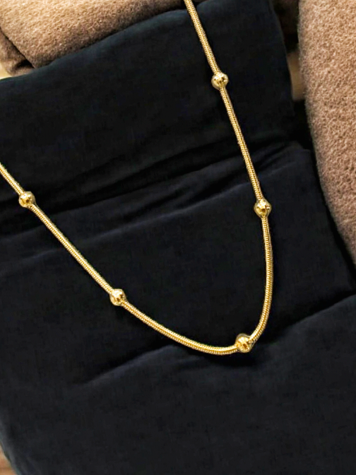 sleek-beaded-opera-chain-necklace-anti-tarnish-gold