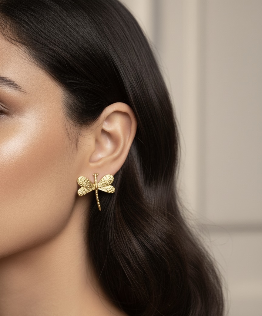 sculptural-dragonfly-stud-earrings-anti-tarnish-gold