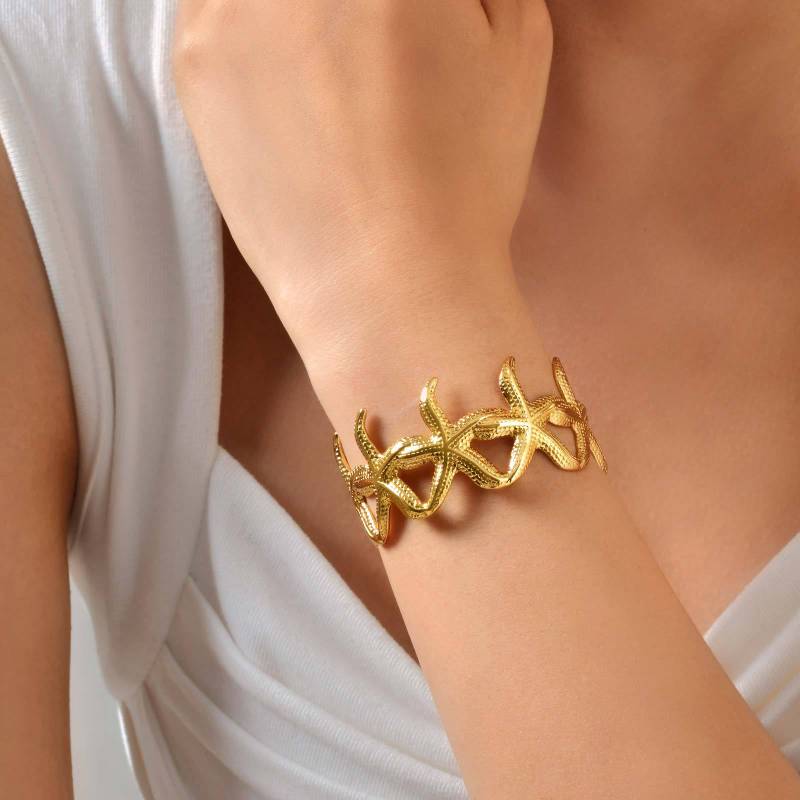 anti-tarnish-starfish-sea-inspired-gold-cuff-kada