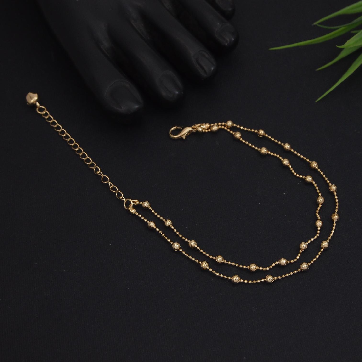 layered-beaded-chain-anklet-anti-tarnish-minimalist-footwear