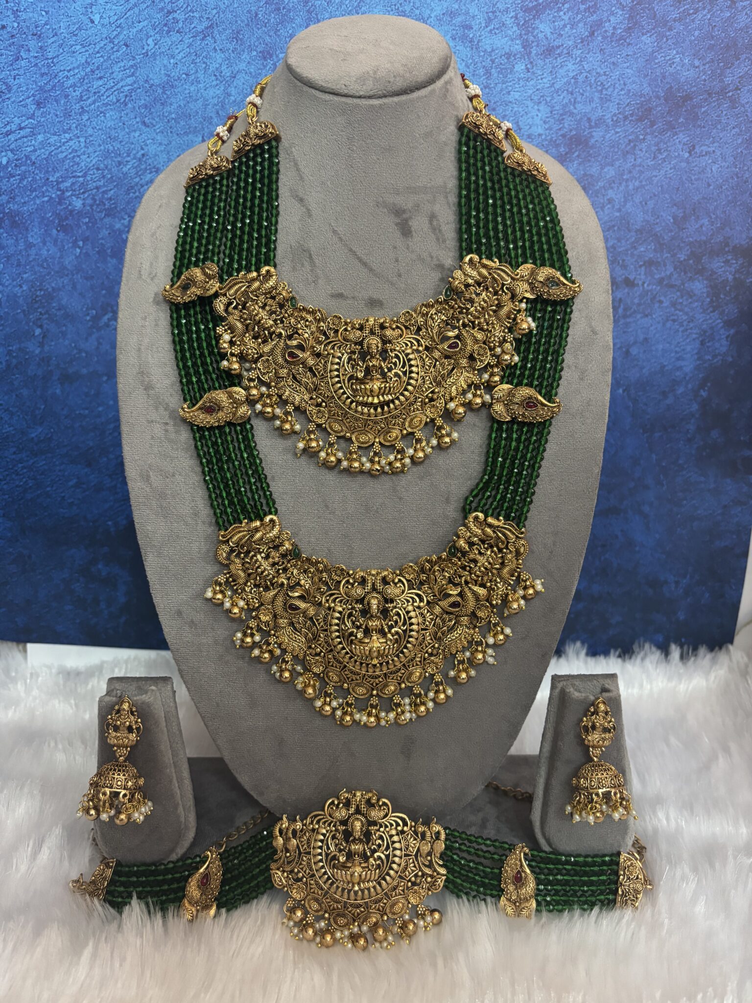 emerald-royalty-lakshmi-peacock-bridal-set