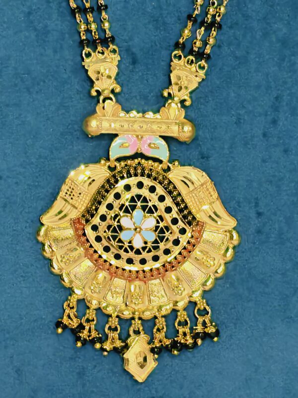 Kavya Kundan Bridal Mangalsutra - 2gm Gold