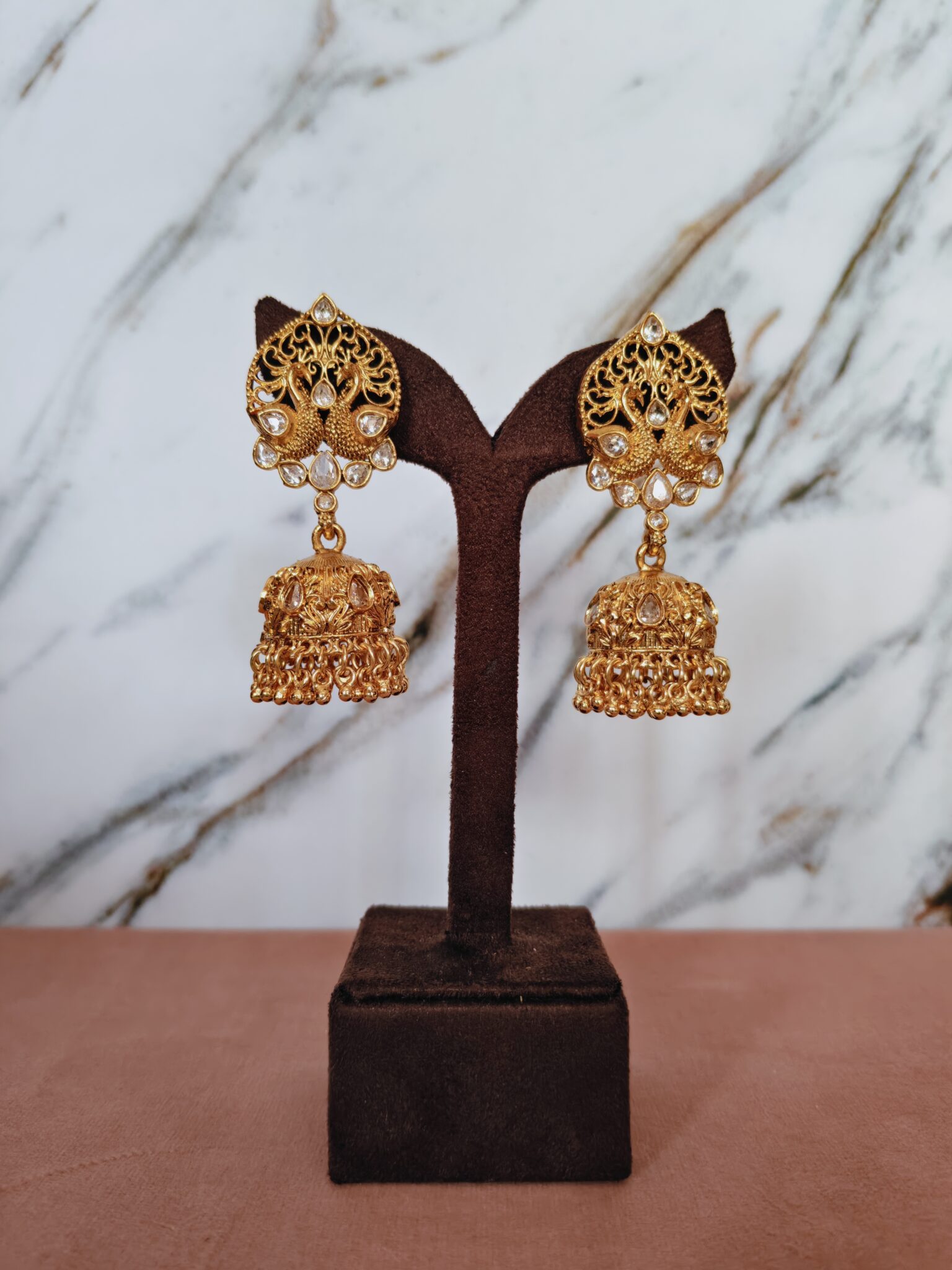 royal-peacock-jhumka-earrings